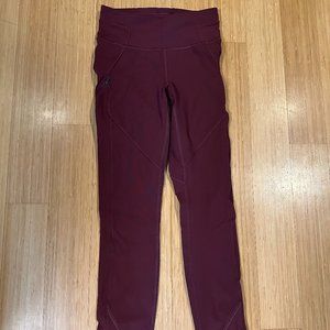 Lululemon Maroon leggings